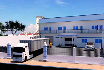 Nhà kho xưởng Công Ty TNHH Gritone 